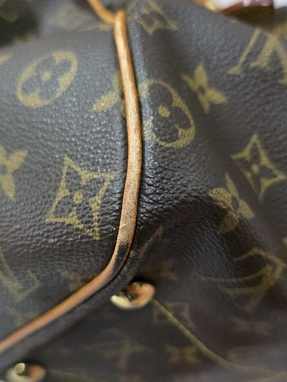 Louis Vuitton Monogram Canvas Brown Tote Bag - - Picture 14 of 17